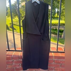 The limited black collar dress in size 12